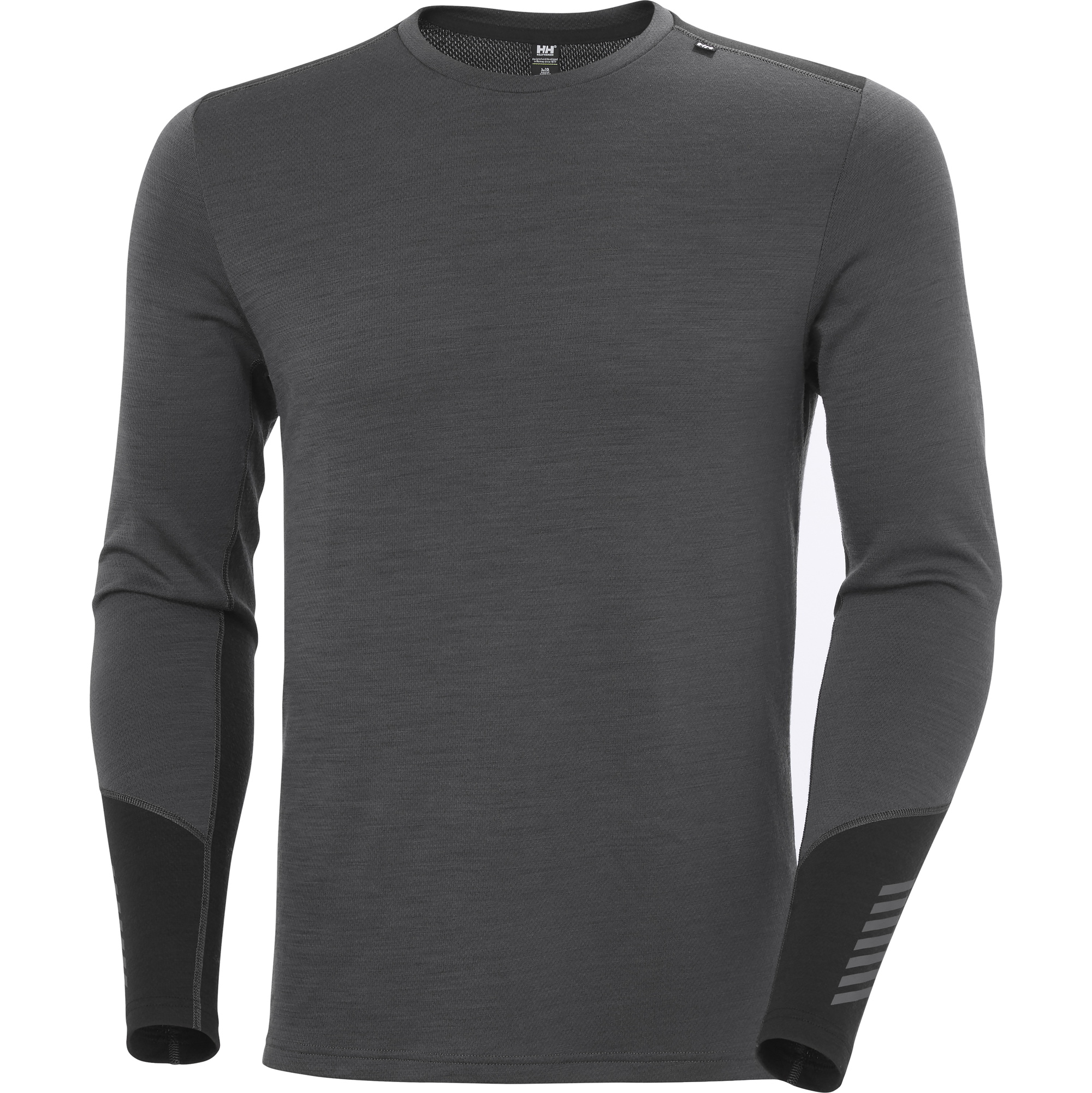 2026 Helly Hansen Mens Lifa Merino Midweight Crew 49364 - Thunder Grey